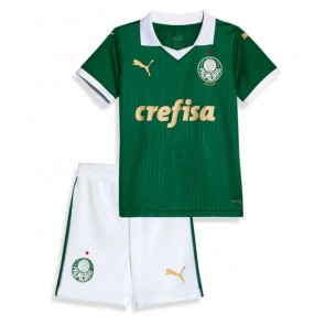 Palmeiras Hemmatröja Barn 2024-25 Kortärmad (+ Korta byxor)
