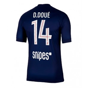 Paris Saint-Germain Desire Doue #14 Hemmatröja 2025-26 Kortärmad