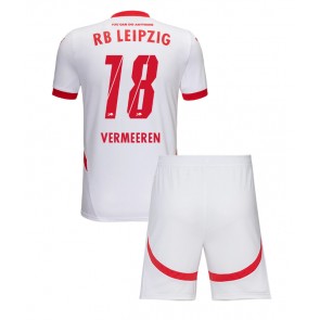 RB Leipzig Arthur Vermeeren #18 Hemmatröja Barn 2024-25 Kortärmad (+ Korta byxor)