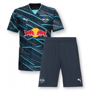 RB Leipzig Tredje Tröja Barn 2024-25 Kortärmad (+ Korta byxor)