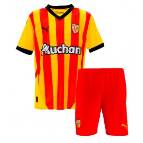 RC Lens Hemmatröja Barn 2024-25 Kortärmad (+ Korta byxor)