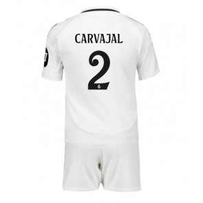 Real Madrid Daniel Carvajal #2 Hemmatröja Barn 2024-25 Kortärmad (+ Korta byxor)