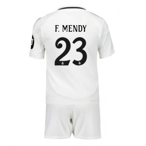 Real Madrid Ferland Mendy #23 Hemmatröja Barn 2024-25 Kortärmad (+ Korta byxor)