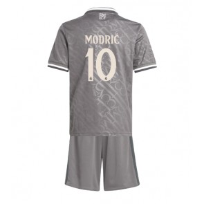Real Madrid Luka Modric #10 Tredje Tröja Barn 2024-25 Kortärmad (+ Korta byxor)