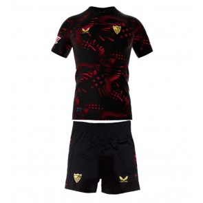 Sevilla Tredje Tröja Barn 2024-25 Kortärmad (+ Korta byxor)