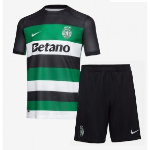 Sporting CP Hemmatröja Barn 2024-25 Kortärmad (+ Korta byxor)