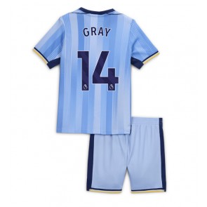 Tottenham Hotspur Archie Gray #14 Bortatröja Barn 2024-25 Kortärmad (+ Korta byxor)