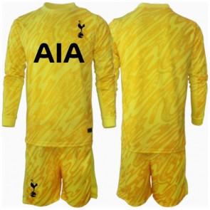 Tottenham Hotspur Målvakt Hemmatröja Barn 2024-25 Långärmad (+ Korta byxor)