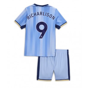 Tottenham Hotspur Richarlison #9 Bortatröja Barn 2024-25 Kortärmad (+ Korta byxor)