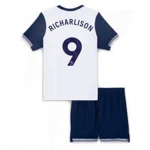 Tottenham Hotspur Richarlison #9 Hemmatröja Barn 2024-25 Kortärmad (+ Korta byxor)