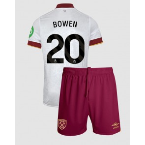 West Ham United Jarrod Bowen #20 Tredje Tröja Barn 2024-25 Kortärmad (+ Korta byxor)