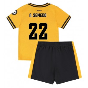 Wolves Nelson Semedo #22 Hemmatröja Barn 2024-25 Kortärmad (+ Korta byxor)