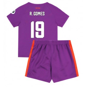 Wolves Rodrigo Gomes #19 Tredje Tröja Barn 2024-25 Kortärmad (+ Korta byxor)