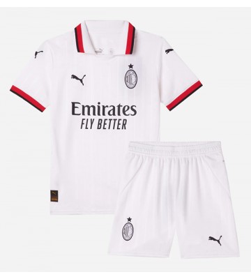 AC Milan Bortatröja Barn 2024-25 Kortärmad (+ Korta byxor)