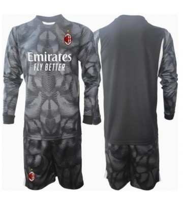 AC Milan Målvakt Hemmatröja Barn 2024-25 Långärmad (+ Korta byxor)