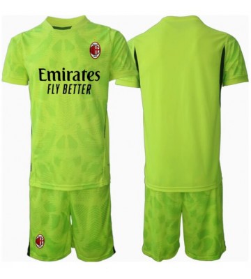 AC Milan Målvakt Tredje Tröja Barn 2024-25 Kortärmad (+ Korta byxor)
