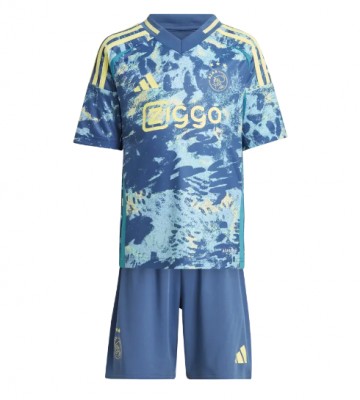 Ajax Bortatröja Barn 2024-25 Kortärmad (+ Korta byxor)
