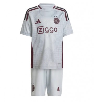 Ajax Tredje Tröja Barn 2024-25 Kortärmad (+ Korta byxor)
