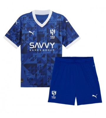 Al-Hilal Hemmatröja Barn 2024-25 Kortärmad (+ Korta byxor)