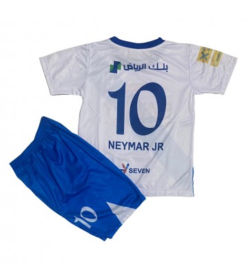 Al-Hilal Neymar Jr #10 Bortatröja Barn 2024-25 Kortärmad (+ Korta byxor)