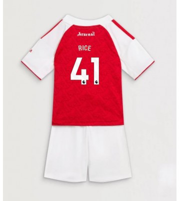 Arsenal Declan Rice #41 Hemmatröja Barn 2025-26 Kortärmad (+ Korta byxor)