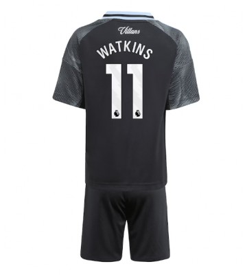 Aston Villa Ollie Watkins #11 Bortatröja Barn 2025-26 Kortärmad (+ Korta byxor)