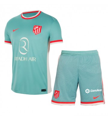 Atletico Madrid Bortatröja Barn 2024-25 Kortärmad (+ Korta byxor)