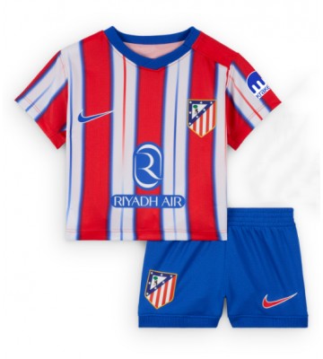 Atletico Madrid Hemmatröja Barn 2024-25 Kortärmad (+ Korta byxor)