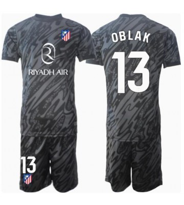 Atletico Madrid Jan Oblak #13 Målvakt Hemmatröja Barn 2024-25 Kortärmad (+ Korta byxor)