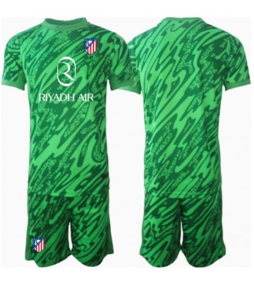 Atletico Madrid Målvakt Bortatröja Barn 2024-25 Kortärmad (+ Korta byxor)