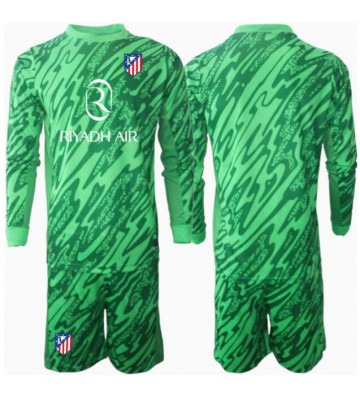 Atletico Madrid Målvakt Bortatröja Barn 2024-25 Långärmad (+ Korta byxor)