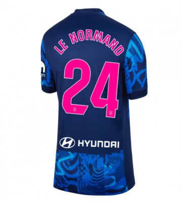 Atletico Madrid Robin Le Normand #24 Tredje Tröja Dam 2024-25 Kortärmad