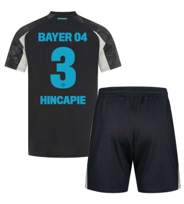 Bayer Leverkusen Piero Hincapie #3 Tredje Tröja Barn 2024-25 Kortärmad (+ Korta byxor)