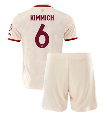 Bayern Munich Joshua Kimmich #6 Tredje Tröja Barn 2024-25 Kortärmad (+ Korta byxor)