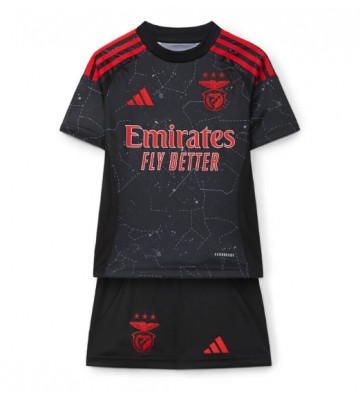 Benfica Bortatröja Barn 2024-25 Kortärmad (+ Korta byxor)