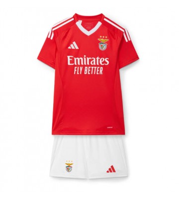 Benfica Hemmatröja Barn 2024-25 Kortärmad (+ Korta byxor)