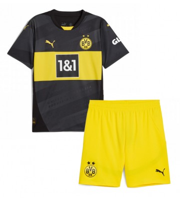 Borussia Dortmund Bortatröja Barn 2024-25 Kortärmad (+ Korta byxor)