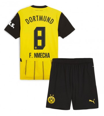 Borussia Dortmund Felix Nmecha #8 Hemmatröja Barn 2024-25 Kortärmad (+ Korta byxor)