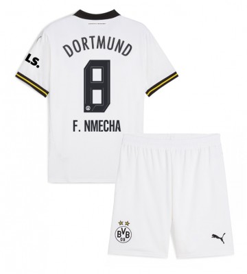Borussia Dortmund Felix Nmecha #8 Tredje Tröja Barn 2024-25 Kortärmad (+ Korta byxor)