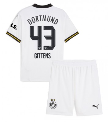 Borussia Dortmund Jamie Bynoe-Gittens #43 Tredje Tröja Barn 2024-25 Kortärmad (+ Korta byxor)