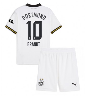 Borussia Dortmund Julian Brandt #10 Tredje Tröja Barn 2024-25 Kortärmad (+ Korta byxor)