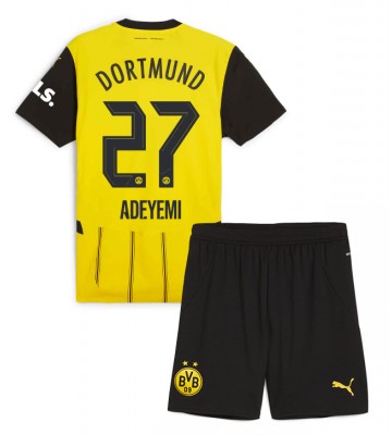 Borussia Dortmund Karim Adeyemi #27 Hemmatröja Barn 2024-25 Kortärmad (+ Korta byxor)