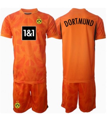 Borussia Dortmund Målvakt Tredje Tröja Barn 2024-25 Kortärmad (+ Korta byxor)