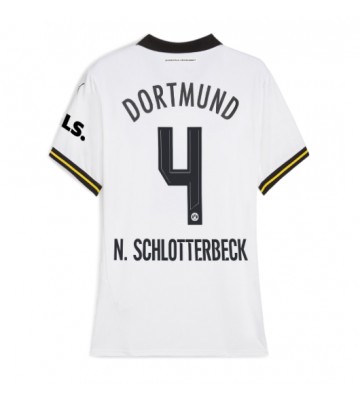 Borussia Dortmund Nico Schlotterbeck #4 Tredje Tröja Dam 2024-25 Kortärmad