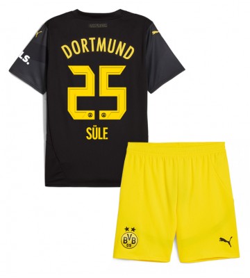 Borussia Dortmund Niklas Sule #25 Bortatröja Barn 2024-25 Kortärmad (+ Korta byxor)