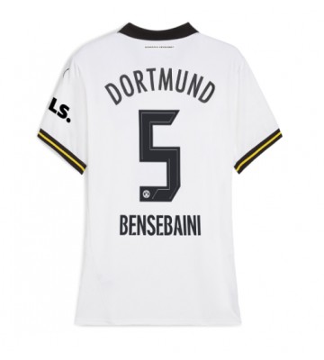 Borussia Dortmund Ramy Bensebaini #5 Tredje Tröja Dam 2024-25 Kortärmad