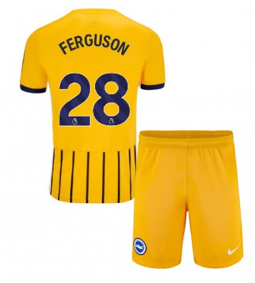 Brighton Evan Ferguson #28 Bortatröja Barn 2024-25 Kortärmad (+ Korta byxor)
