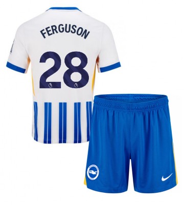 Brighton Evan Ferguson #28 Hemmatröja Barn 2024-25 Kortärmad (+ Korta byxor)
