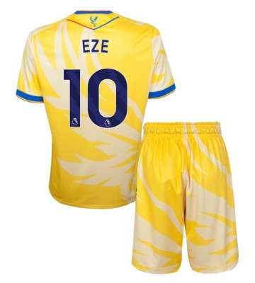 Crystal Palace Eberechi Eze #10 Bortatröja Barn 2024-25 Kortärmad (+ Korta byxor)