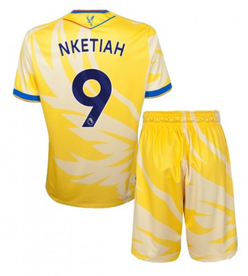Crystal Palace Eddie Nketiah #9 Bortatröja Barn 2024-25 Kortärmad (+ Korta byxor)